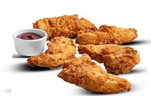 Chicken Tenders, 5 piece with sauce on side