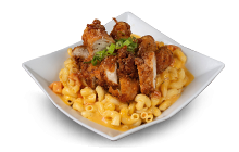 Mac & Cheese Bowl with Fried Chicken